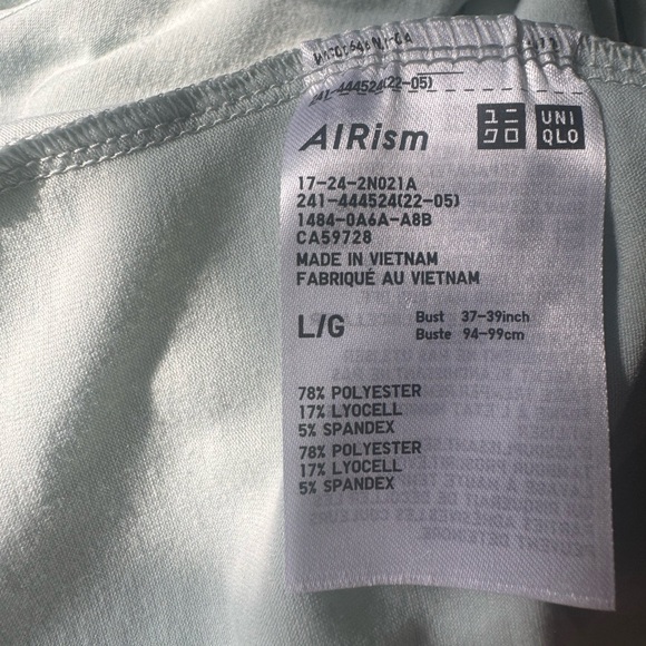 AIRism Seamless Long Tee - Picture 4 of 5